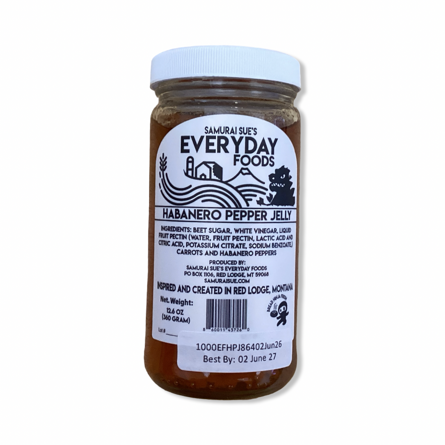 Samurai Sue's Habanero Jam