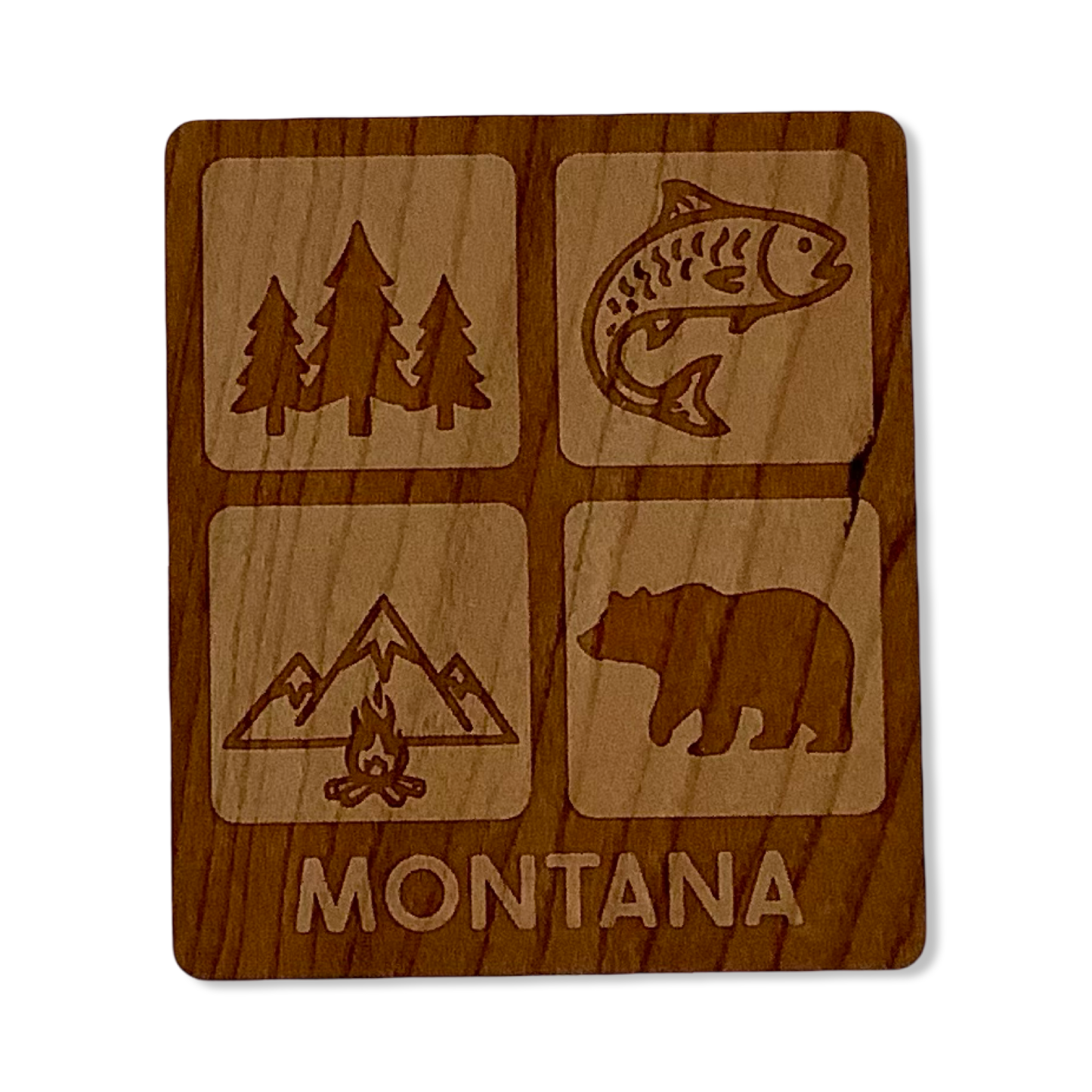 Mini Wood Magnets - Lanz Co Woodworking