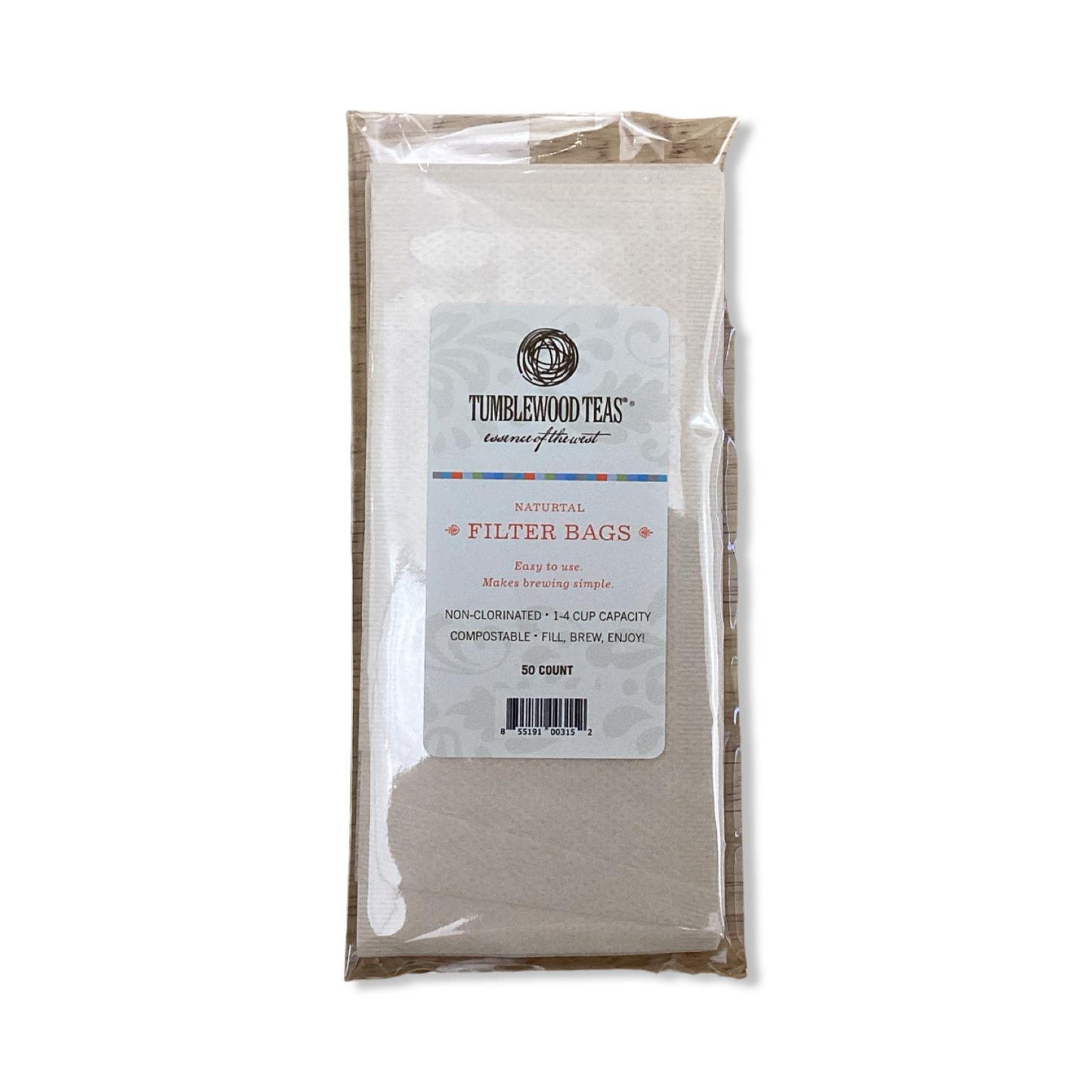 Natural Filter Tea Bags - Tumblewood Teas