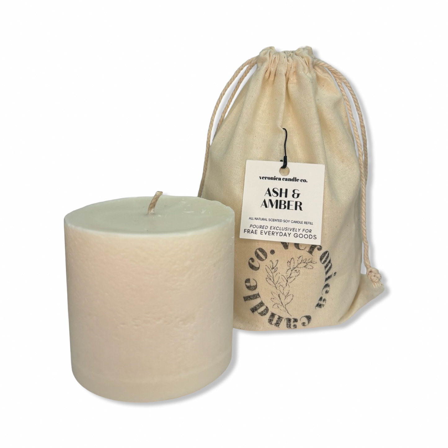 Refillable Candle - Veronica Candle Co. - FRAE EXCLUSIVE