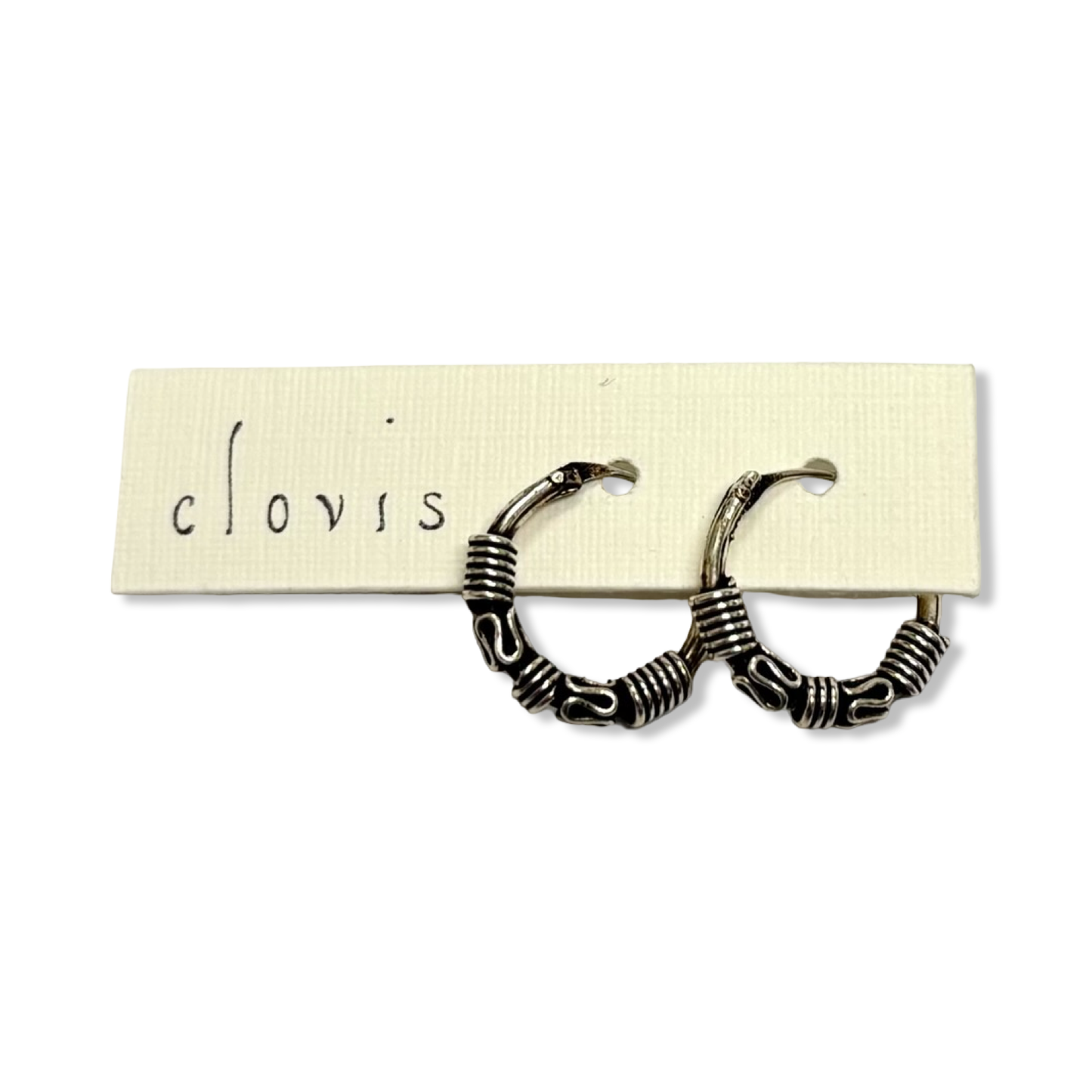 Small Hoop Earrings - Clovis Jewelry