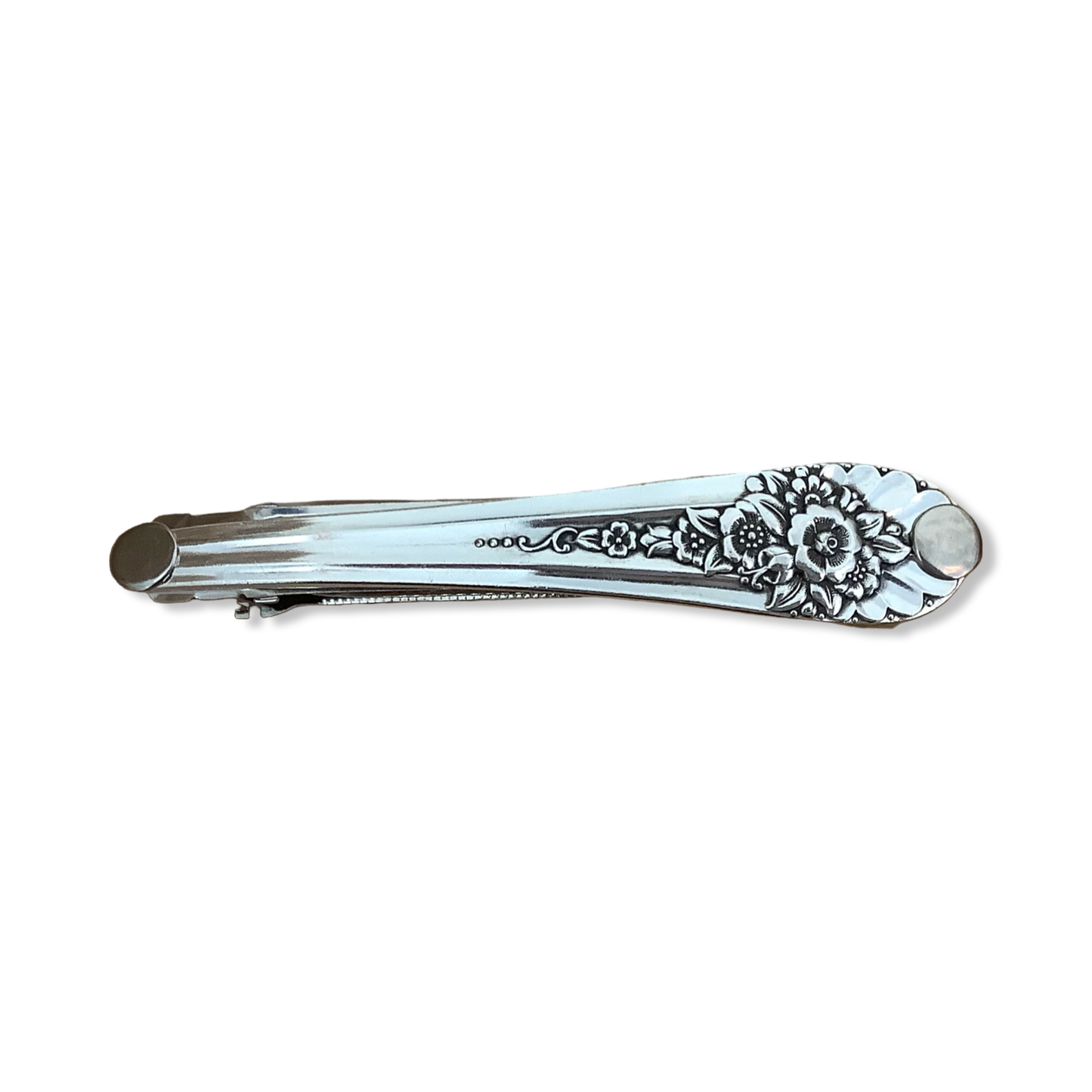 Silverware Spoon Handle Barrette - Girl Ran Away With The Spoon