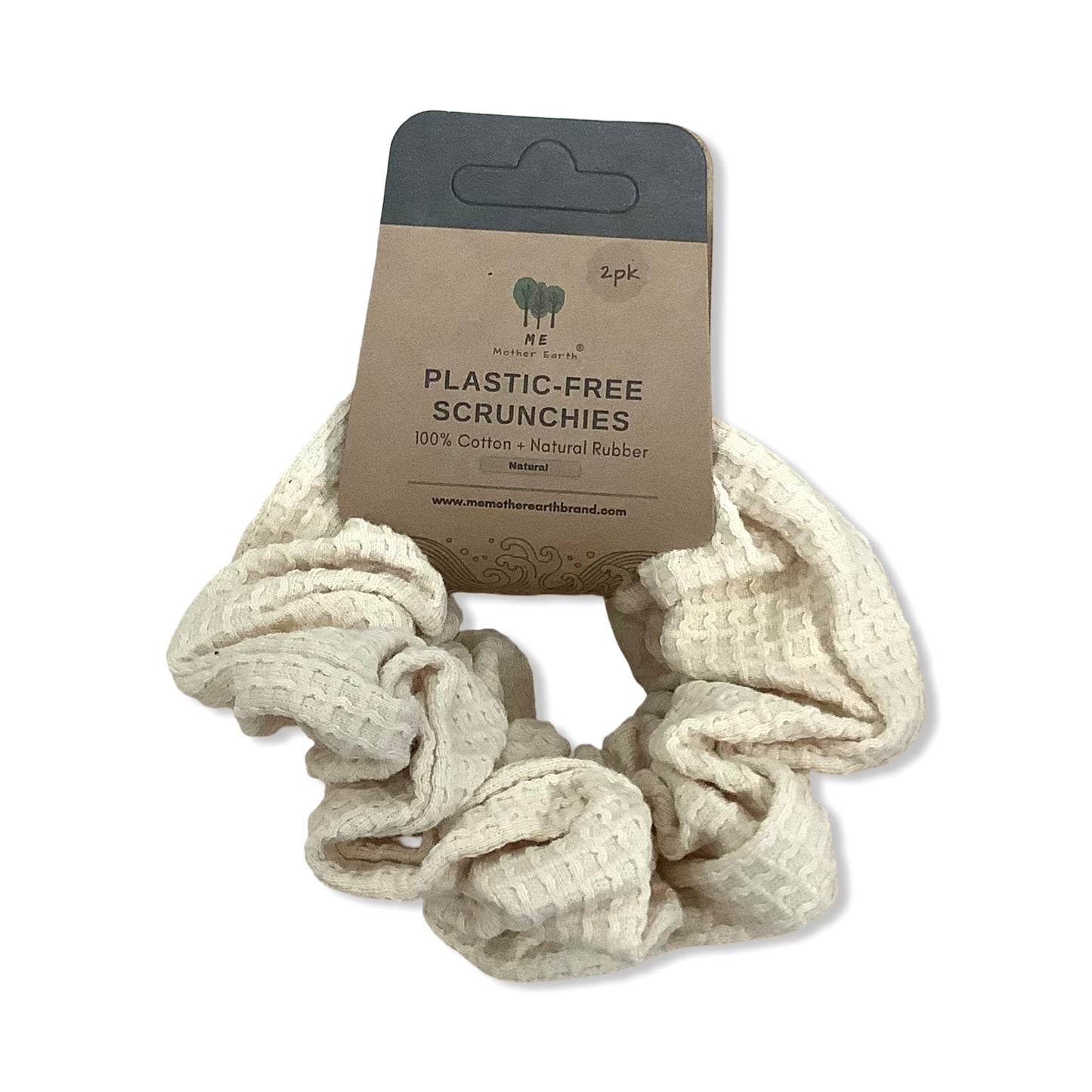 Plastic Free Scrunchies 2pk - ME Mother Earth