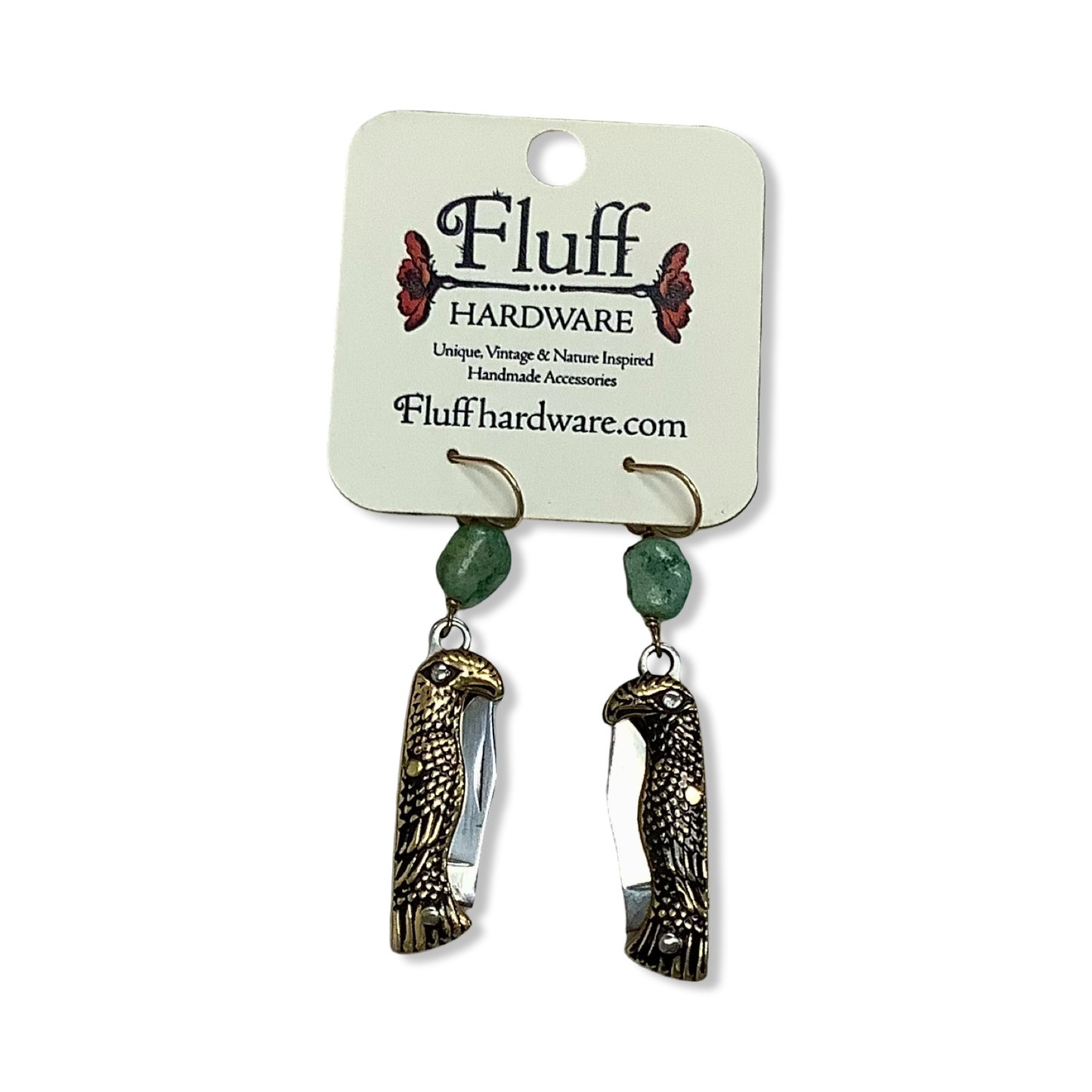 Pocket Knife Earrings - Fluff Hardware