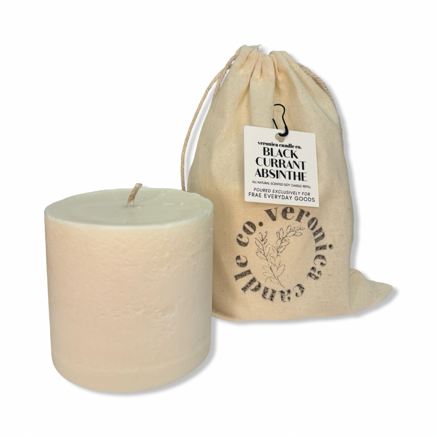 Refillable Candle - Veronica Candle Co. - FRAE EXCLUSIVE