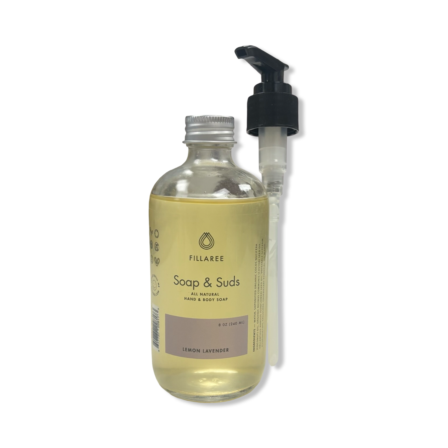 Hand & Body Soap - Filled Bottle - Fillaree