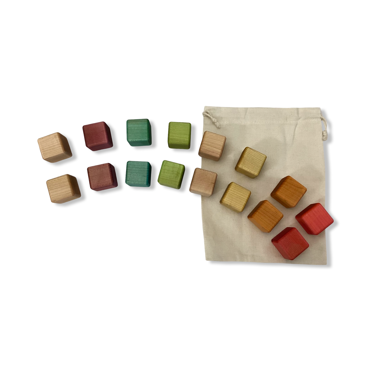 Wooden Rainbow Blocks - Lanz Co Woodworking