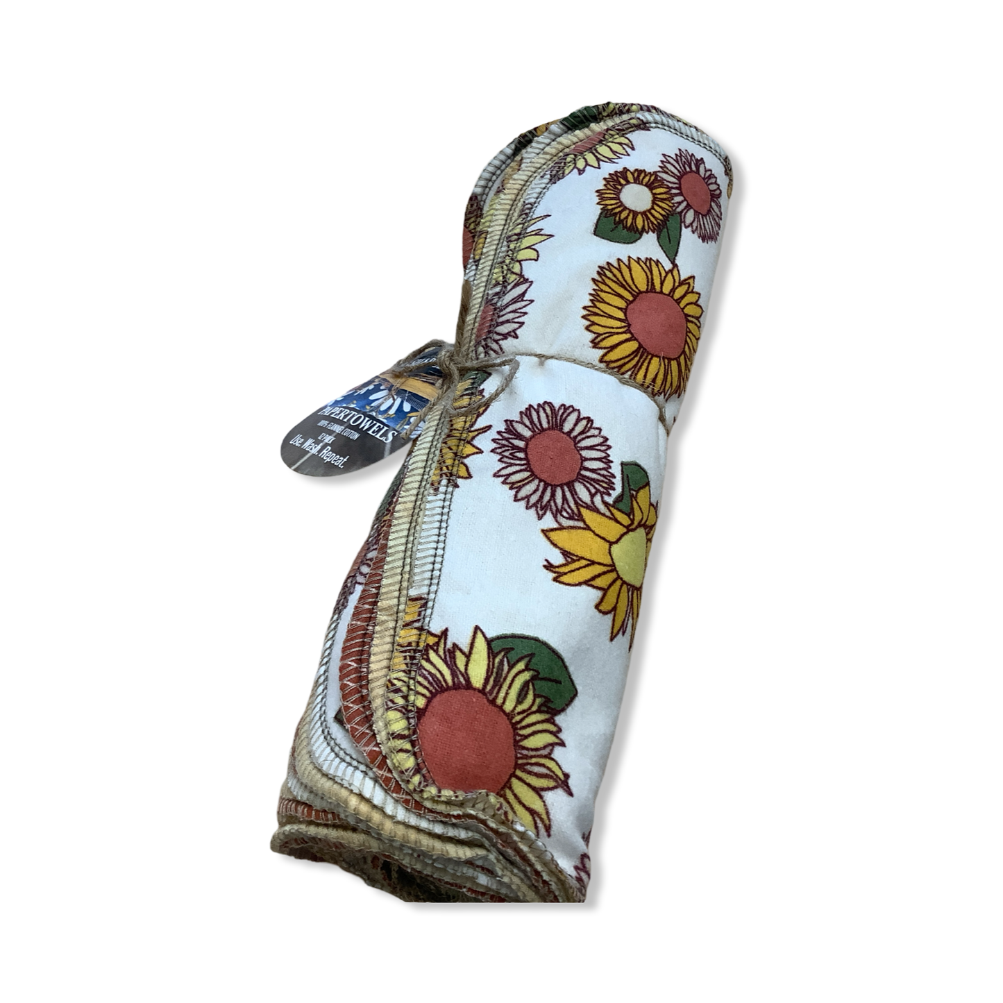 Washable Napkins/Paper towels - 12pk - Jax Upcycled