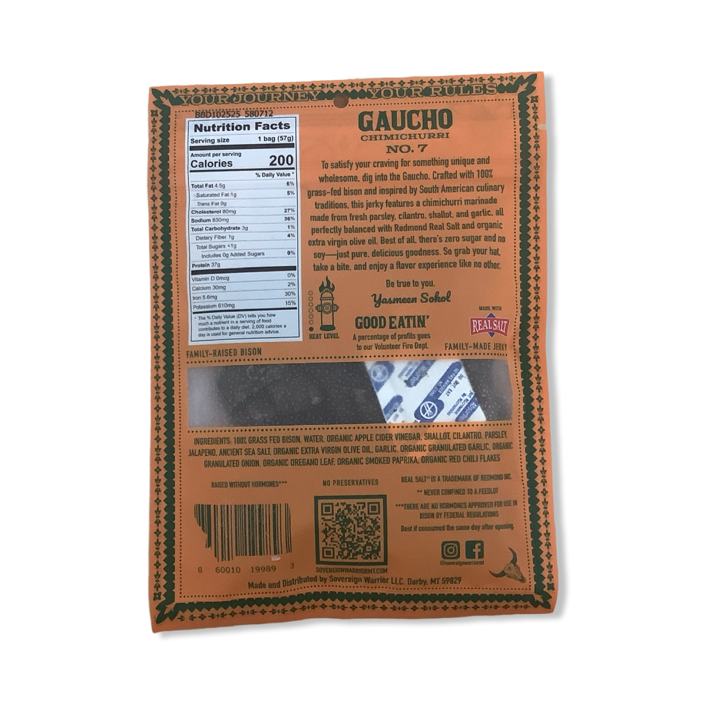 Bison Jerky - Sovereign Warrior