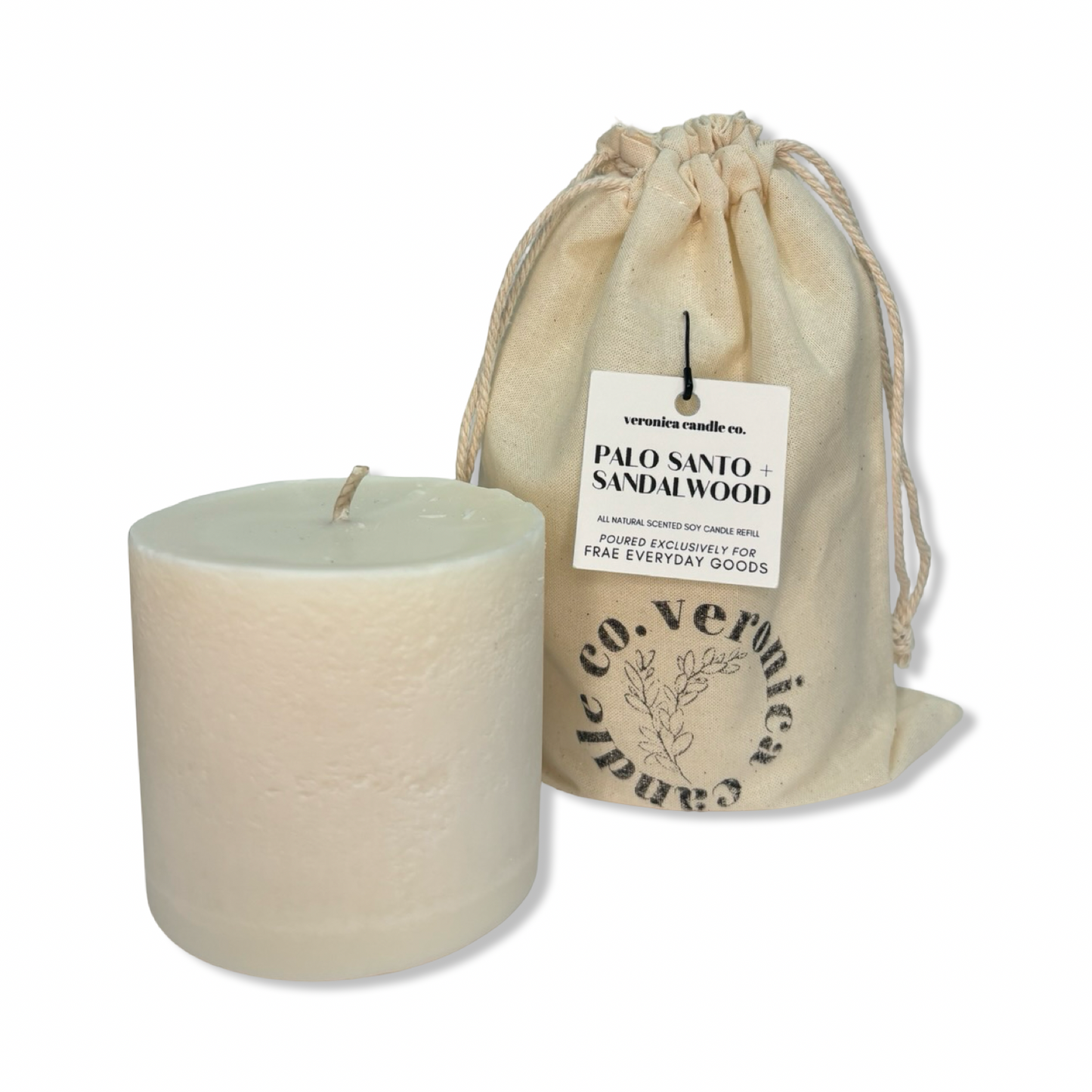 Refillable Candle - Veronica Candle Co. - FRAE EXCLUSIVE