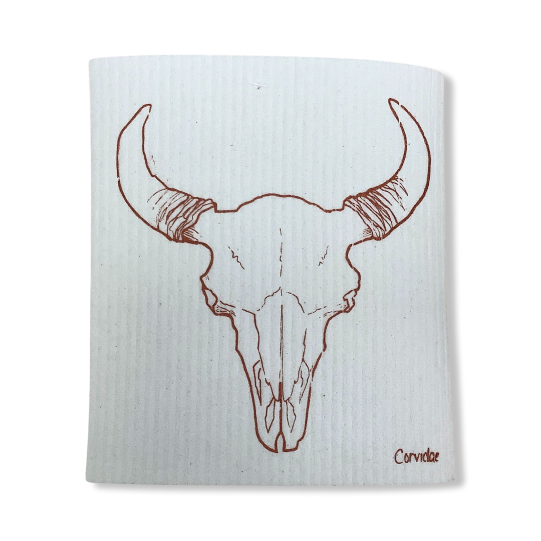 Swedish Dishcloth - Corvidae