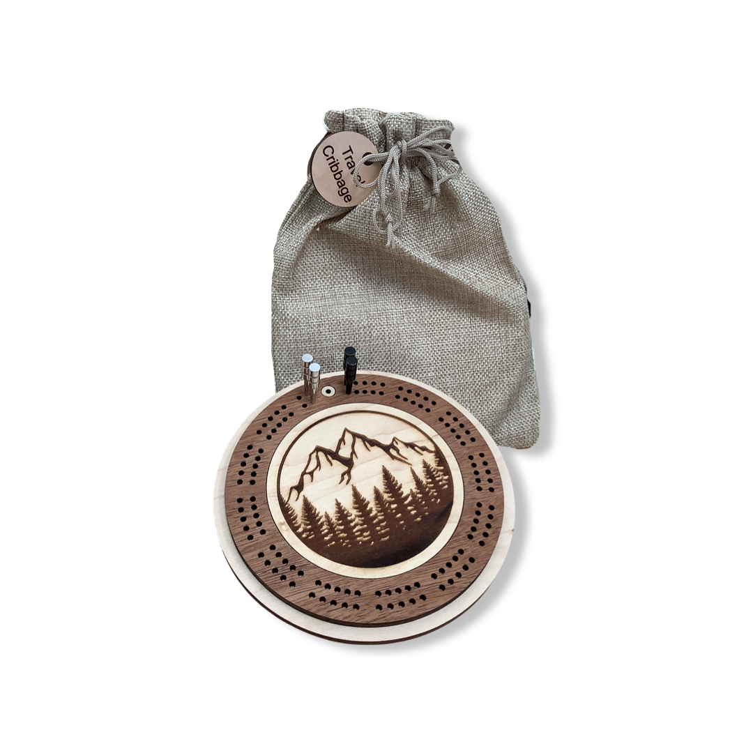 Wooden Engraved Cribbage Boards - Rising Joy Creations