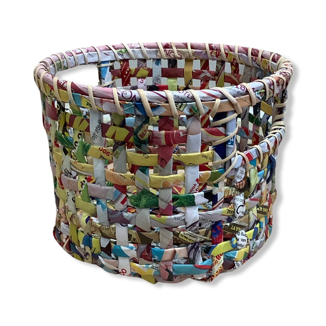 Recycled Paper Baskets - Upcycled Paper Company