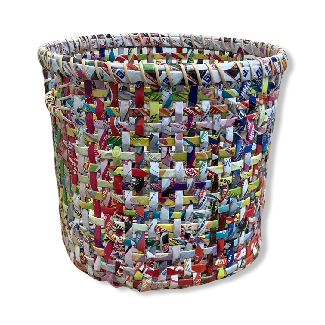 Recycled Paper Baskets - Upcycled Paper Company