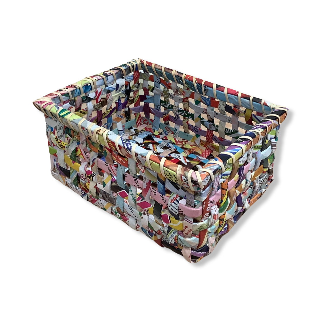 Recycled Paper Baskets - Upcycled Paper Company