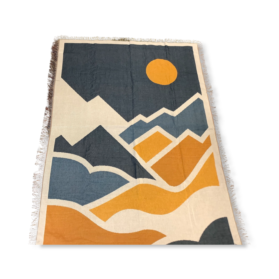 Knit Blanket - The Montana Scene