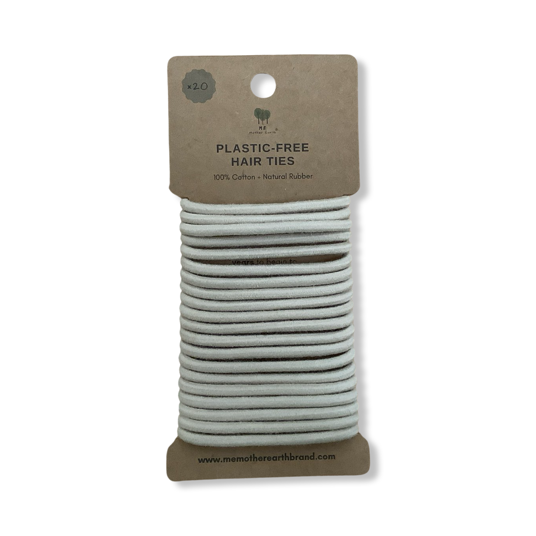 Plastic Free Hair Ties - ME Mother Earth