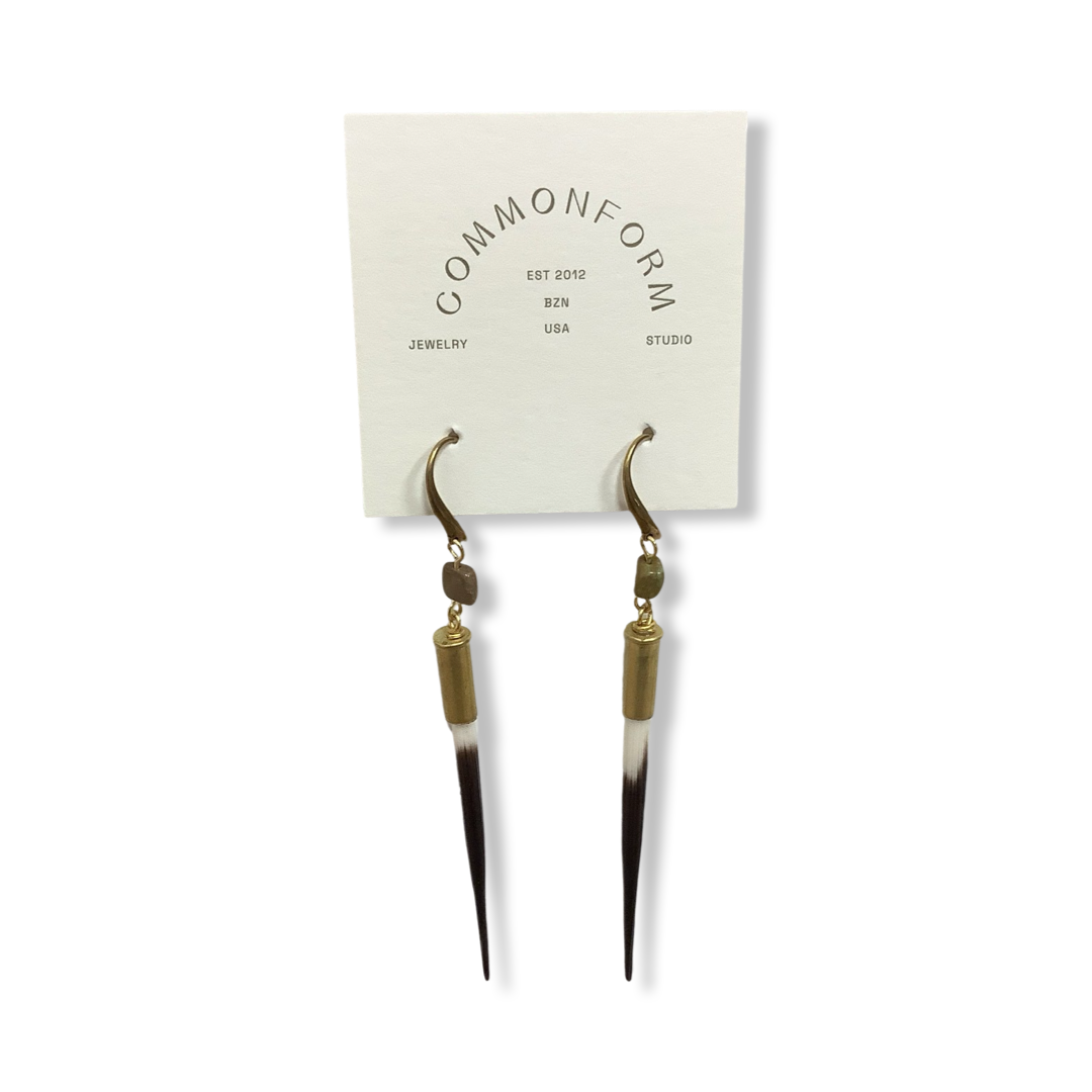 Quill + Turquoise Earrings - Commonform