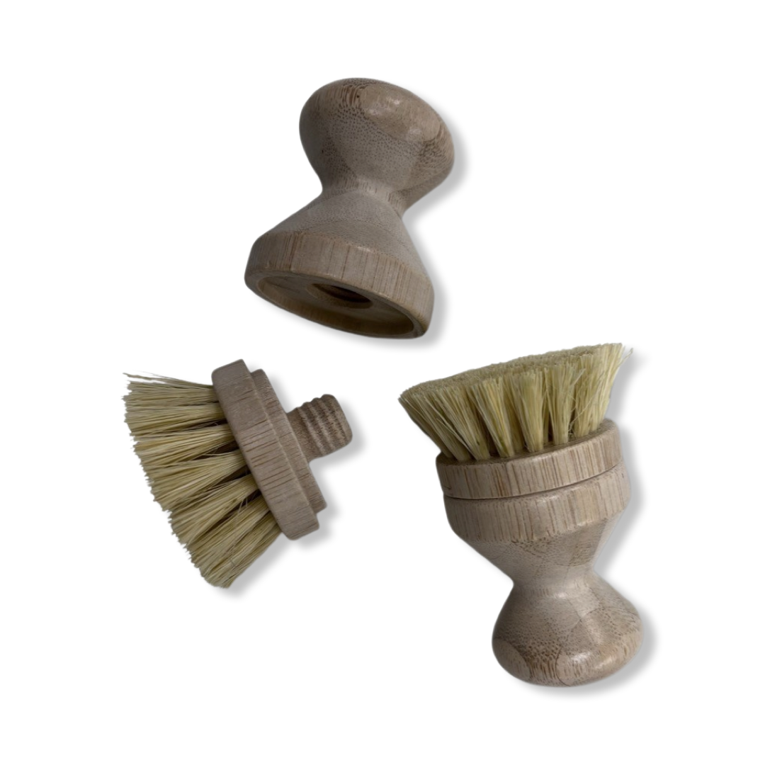 Modular Scrub Brush + Replacement Heads - ME Mother Earth