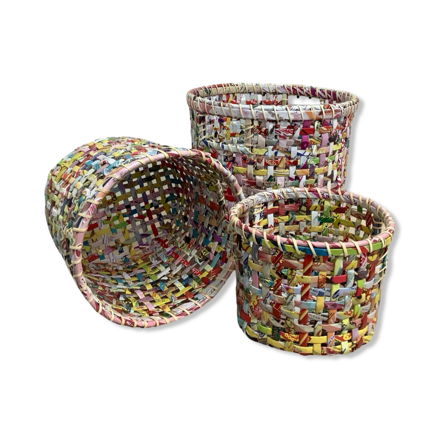 Recycled Paper Baskets - Upcycled Paper Company