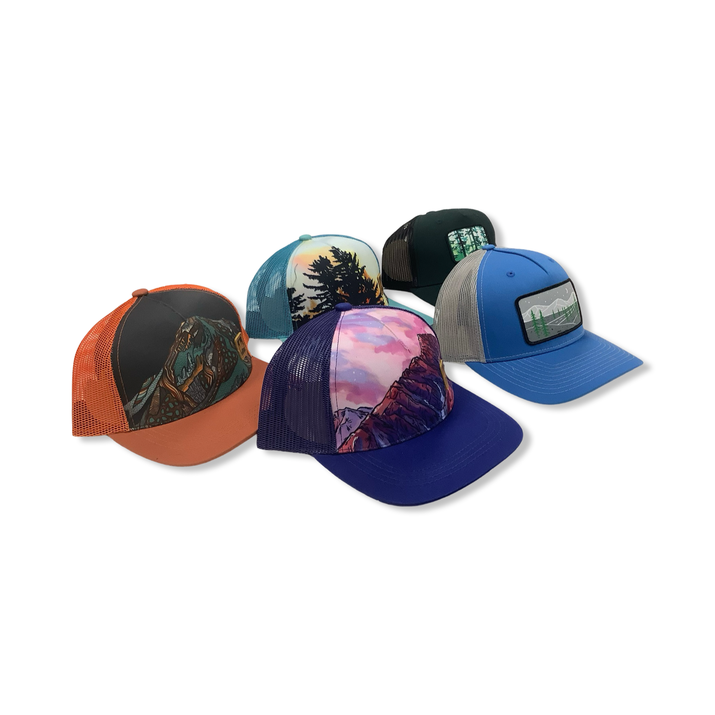 Trucker Caps - Montana Scene