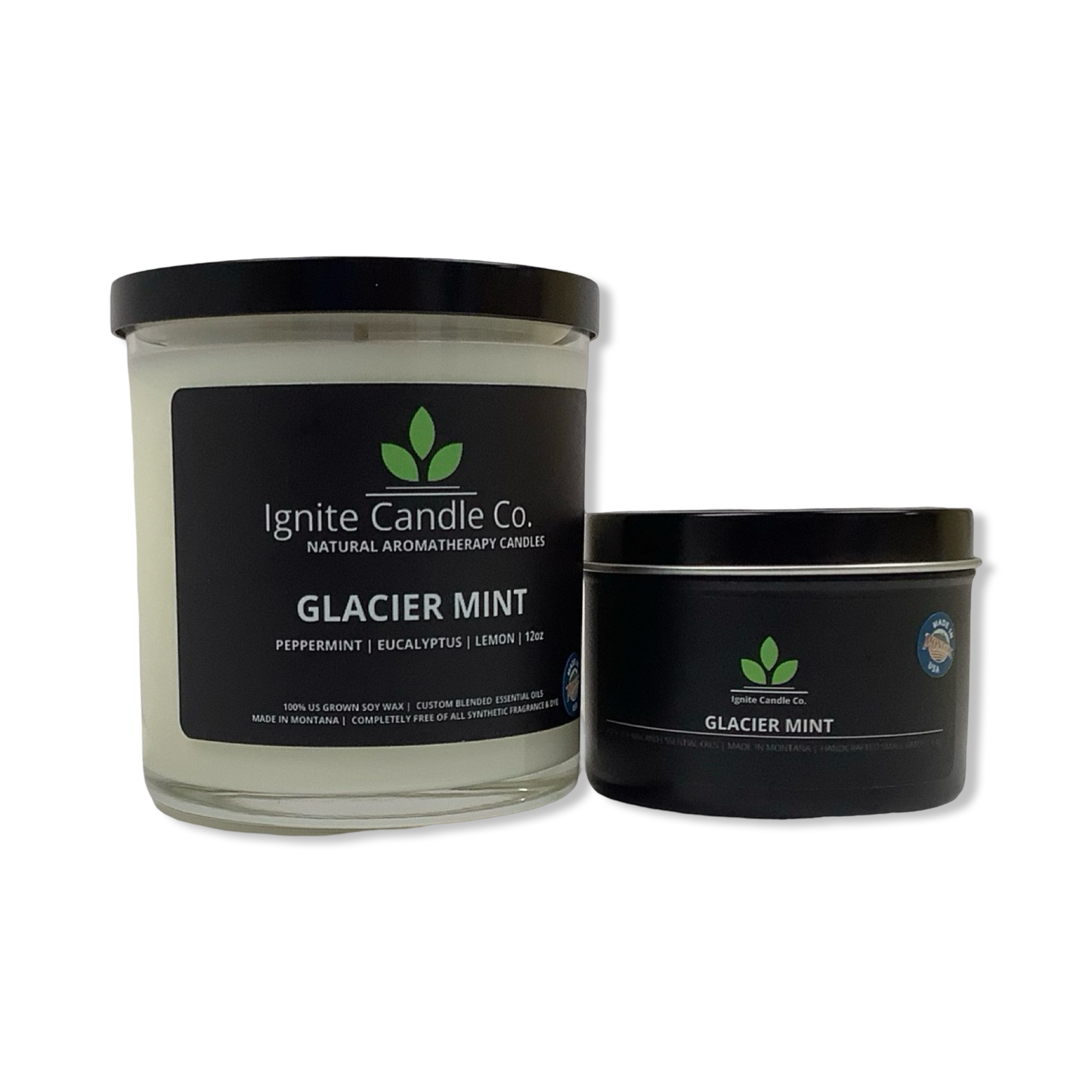 Glacier Mint - Ignite Candle Co.
