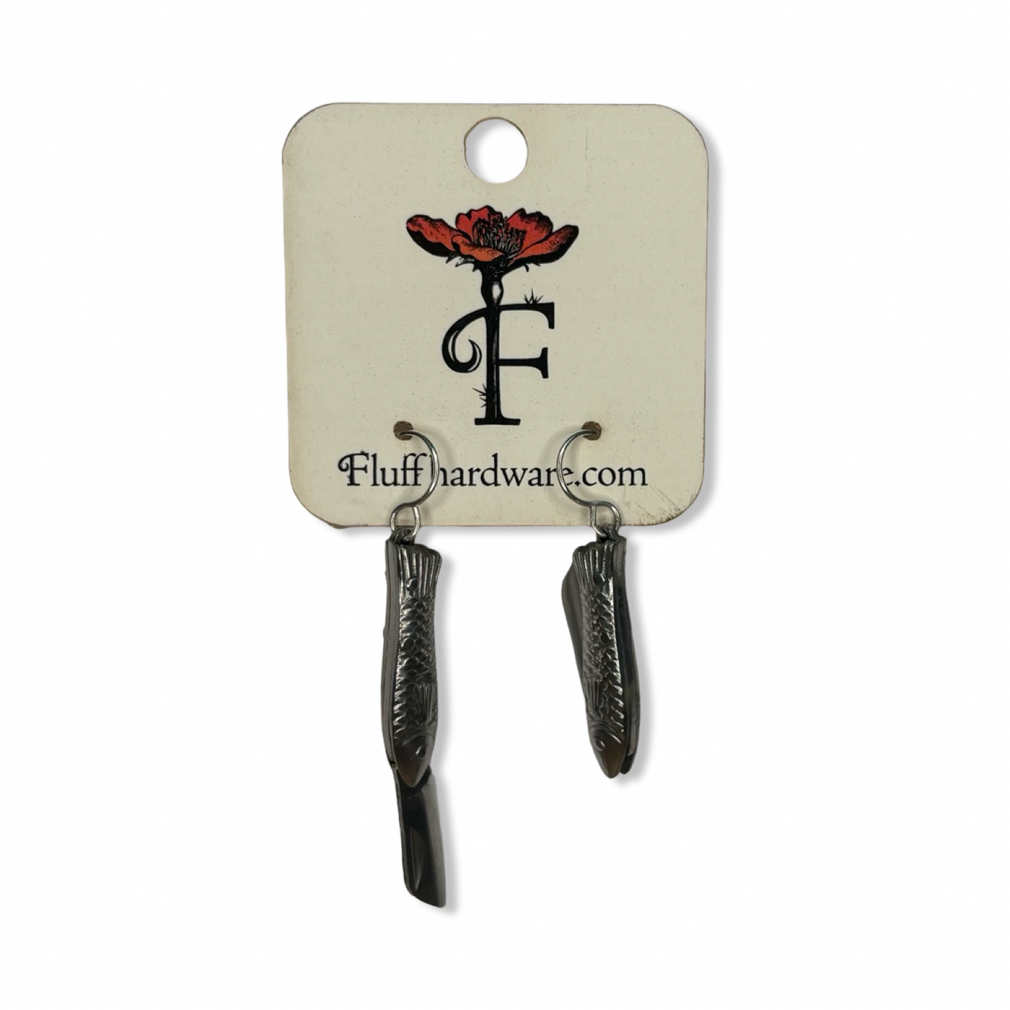 Pocket Knife Earrings - Fluff Hardware