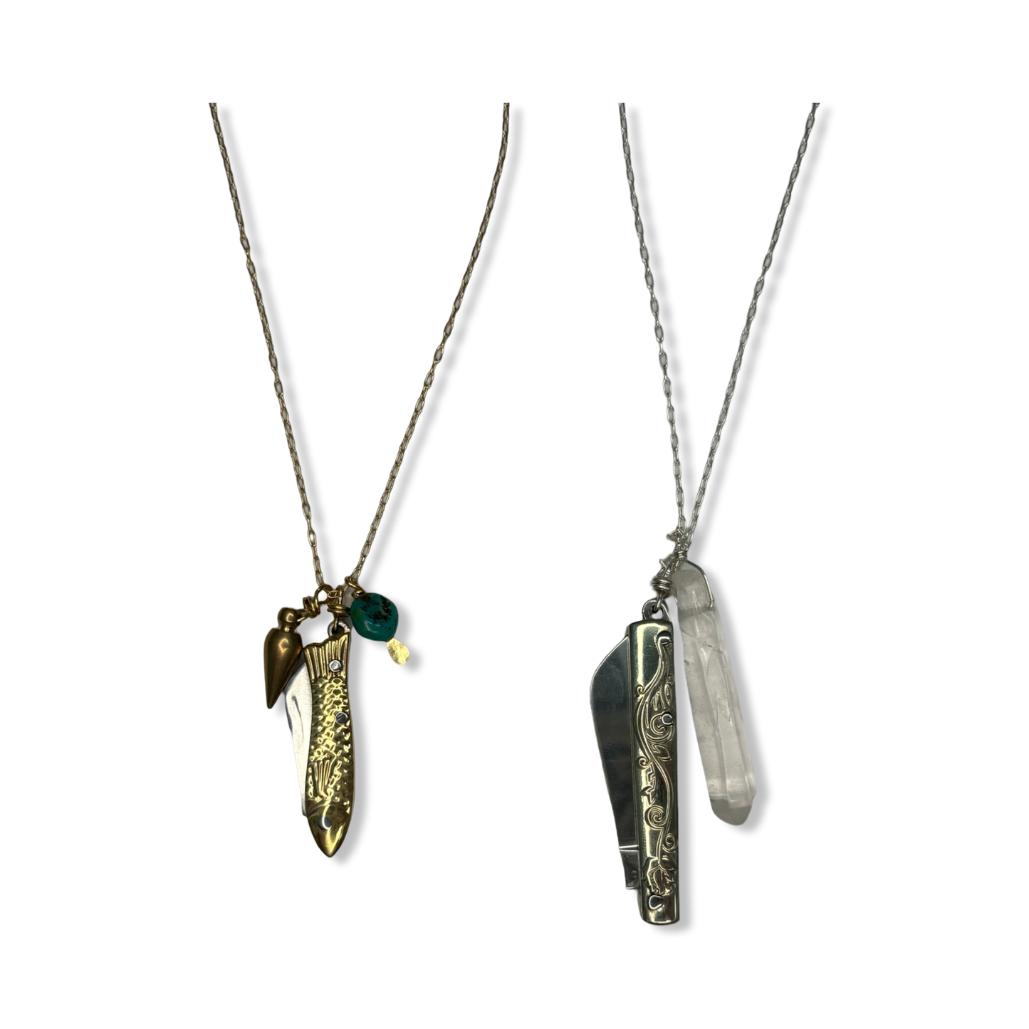 Pocket Knife Necklace - Fluff Hardware