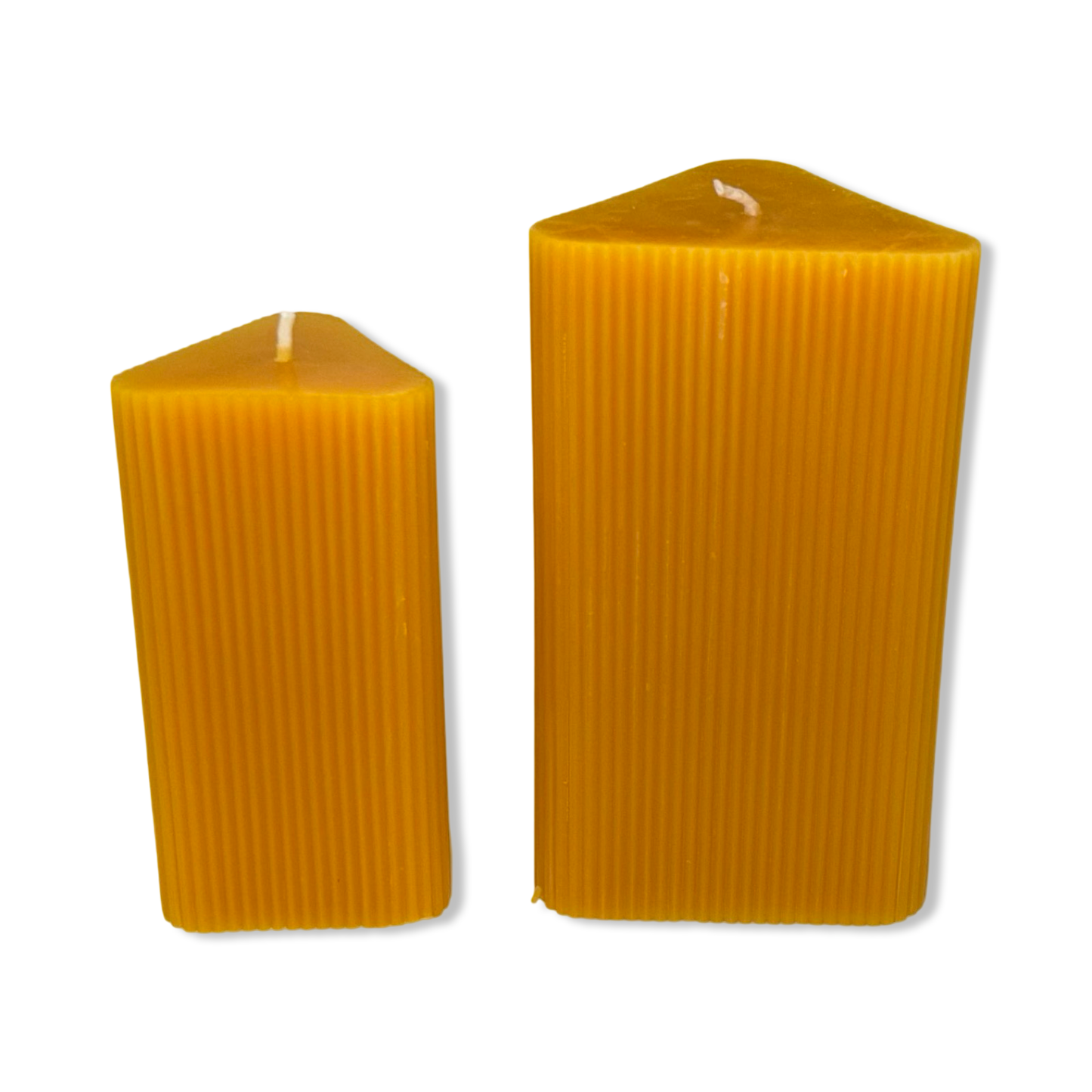 Beeswax Candles - Waxing Moon