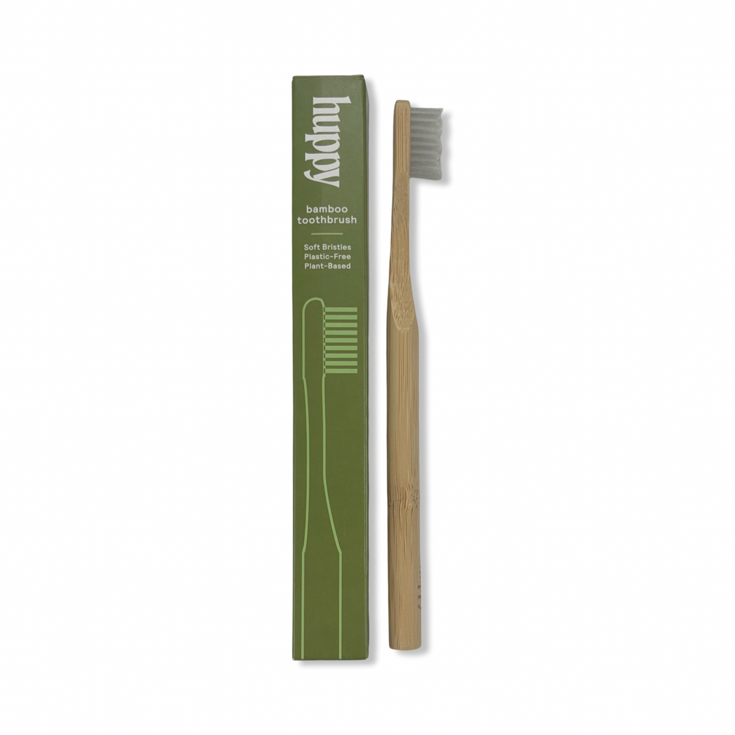 Bamboo Toothbrush - Huppy