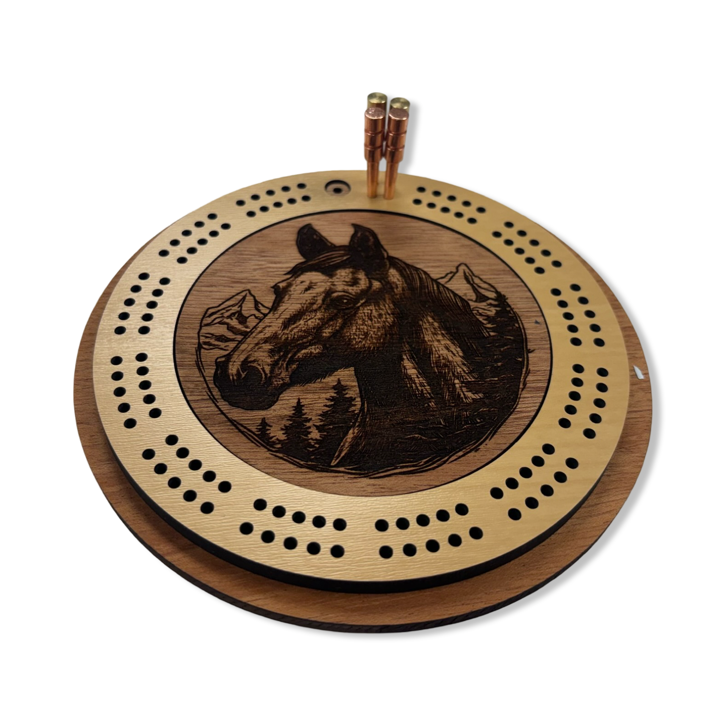 Wooden Engraved Cribbage Boards - Rising Joy Creations