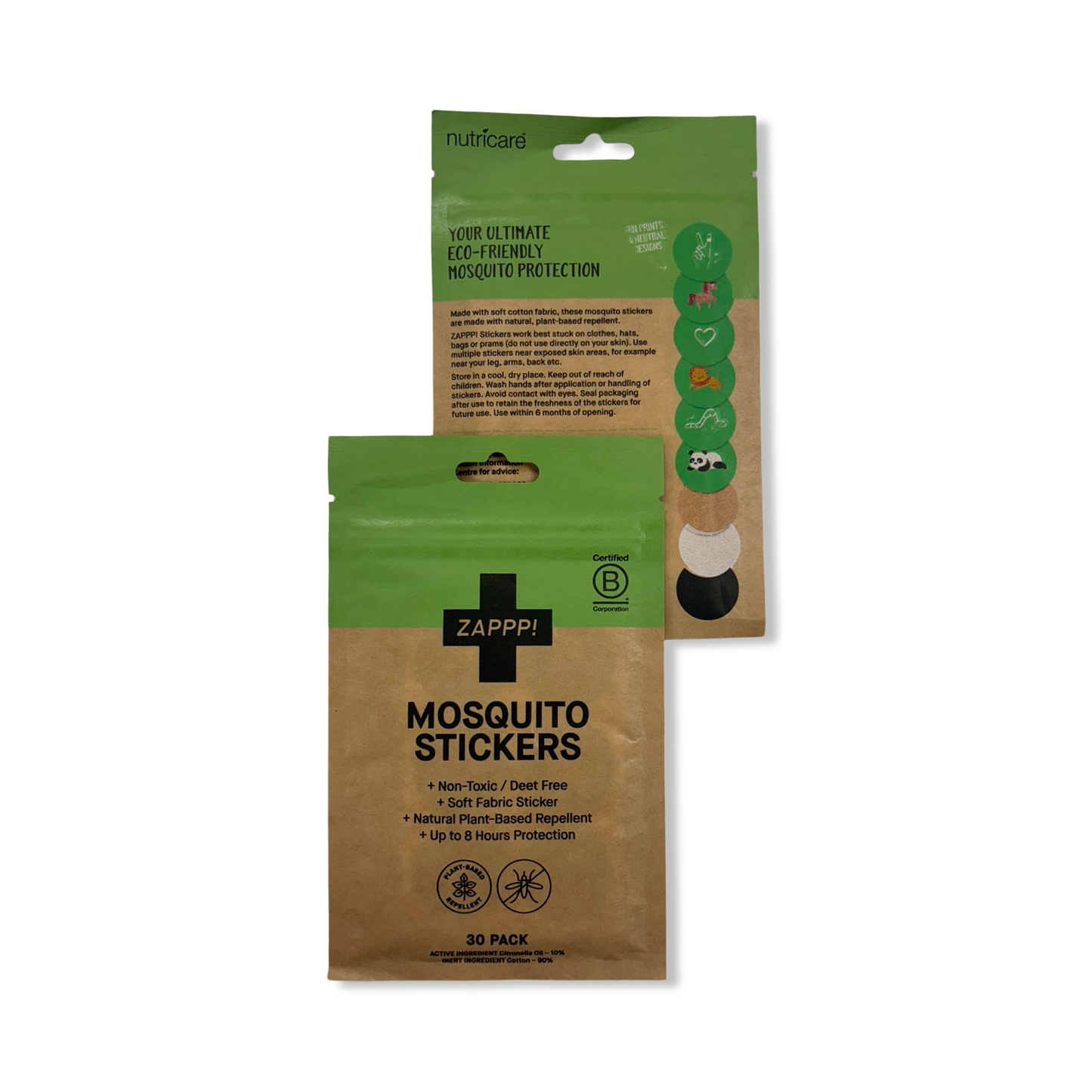 Zappp! Mosquito Stickers - PATCH