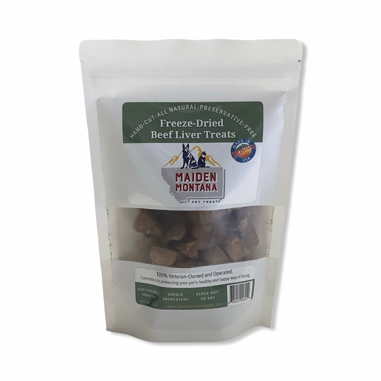 Dog Beef Liver Treats - Maiden In Montana
