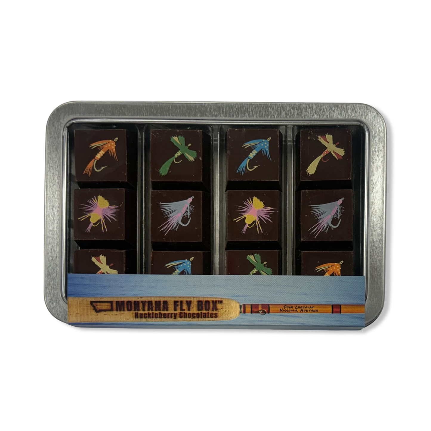 Montana Fly Box Chocolate - Posh Chocolat