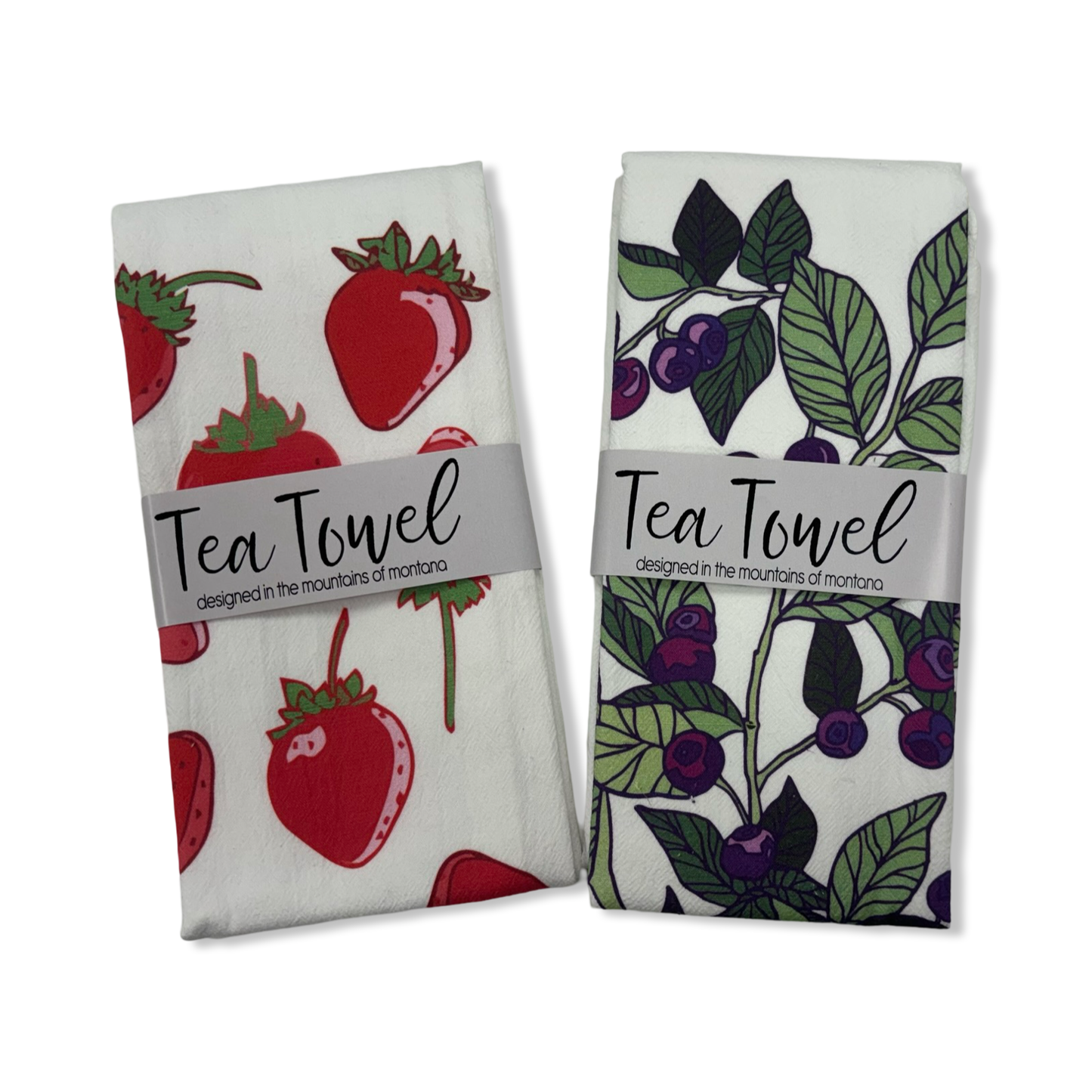 Fruits Tea Towel - Corvidae