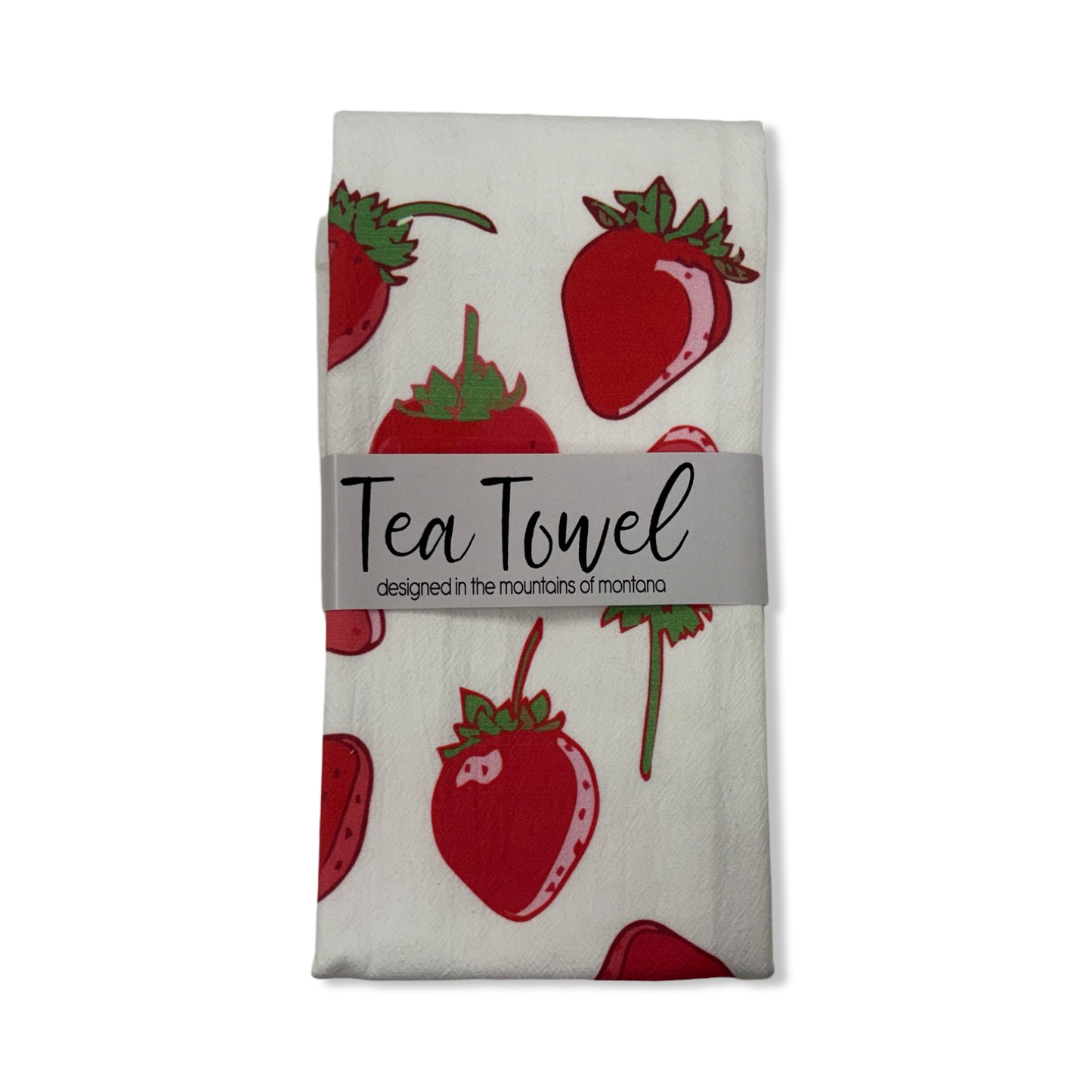 Fruits Tea Towel - Corvidae