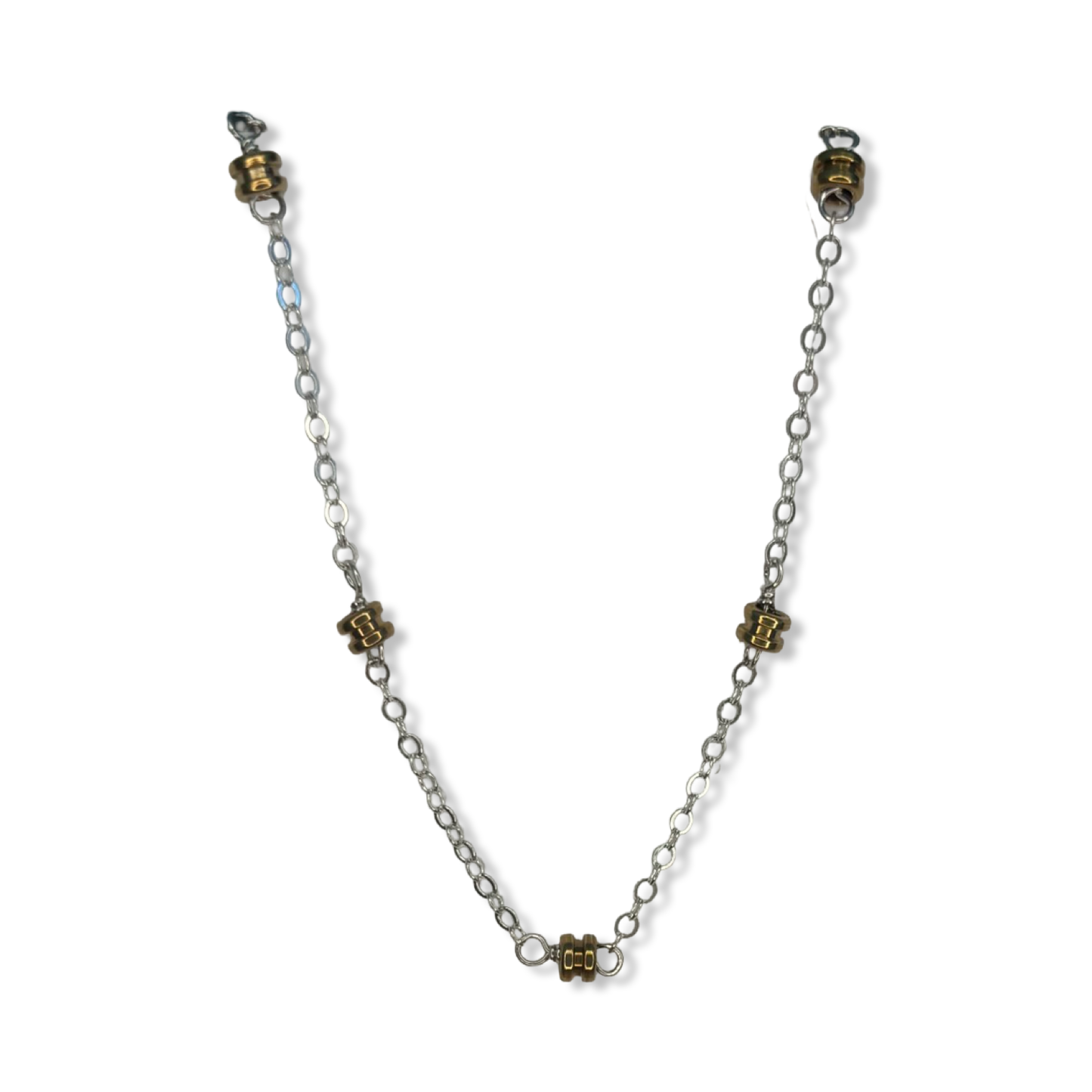 Ball-End Layering Recycled Guitar String Necklace - Middle Sister Designs