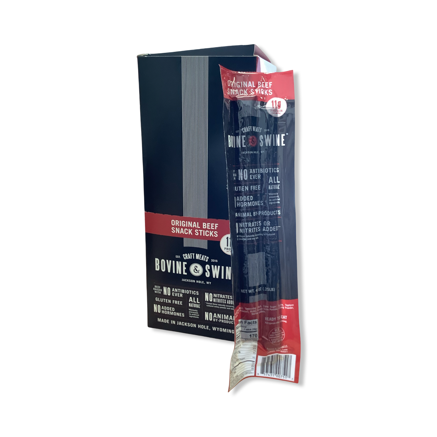 Beef Snack Sticks - Bovine & Swine