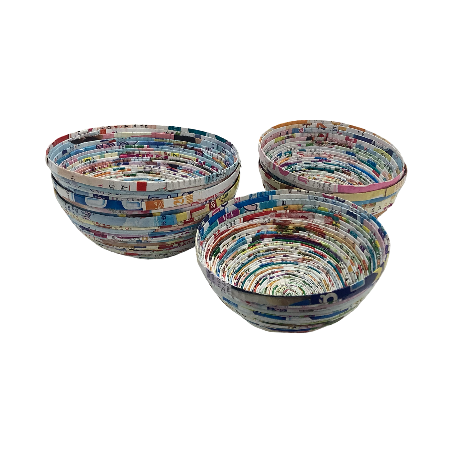 Recycled Paper Baskets - Upcycled Paper Company