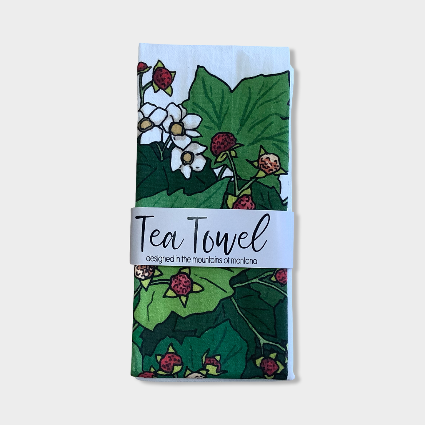 Fruits Tea Towel - Corvidae