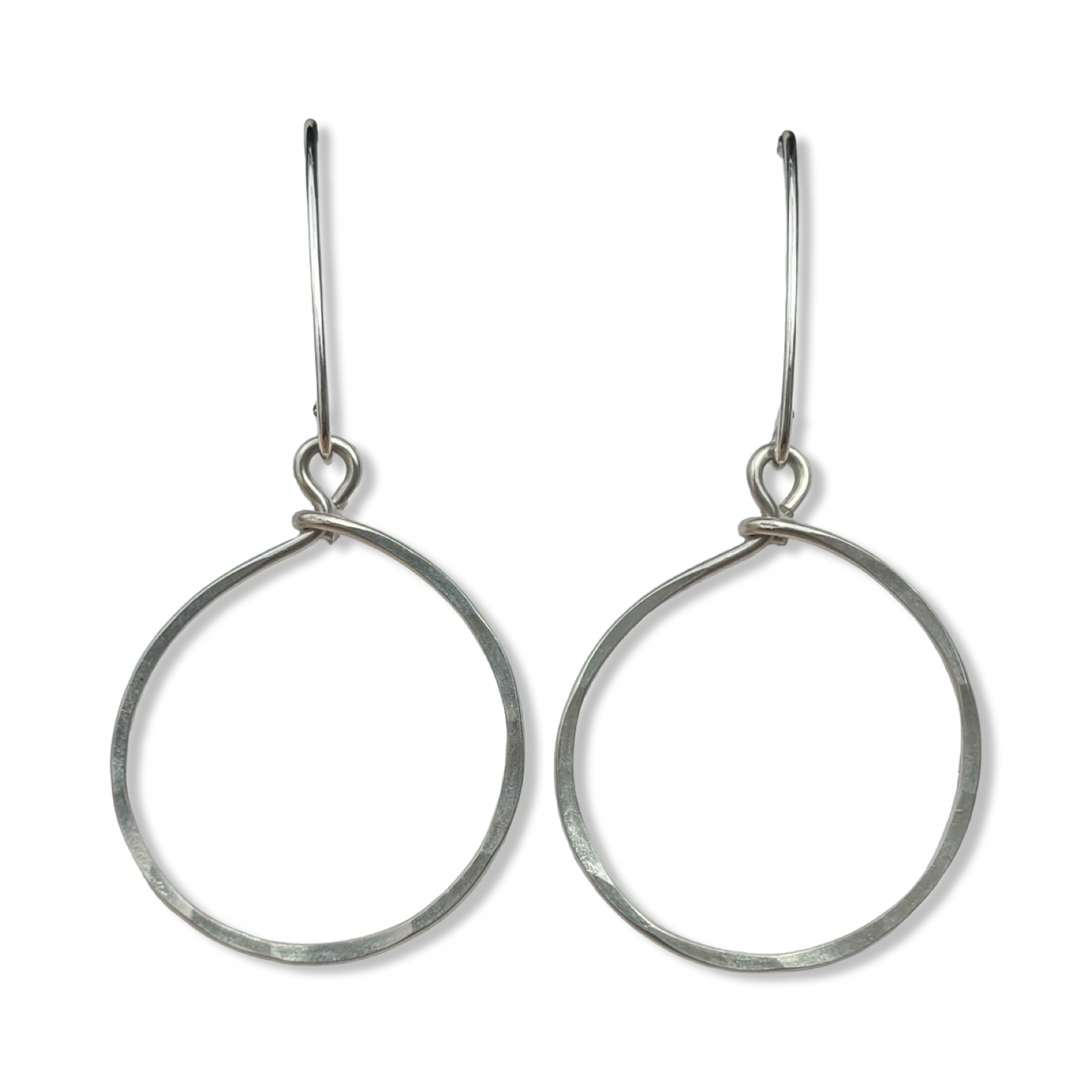 Hanging Hoop Earrings - Clovis Jewelry