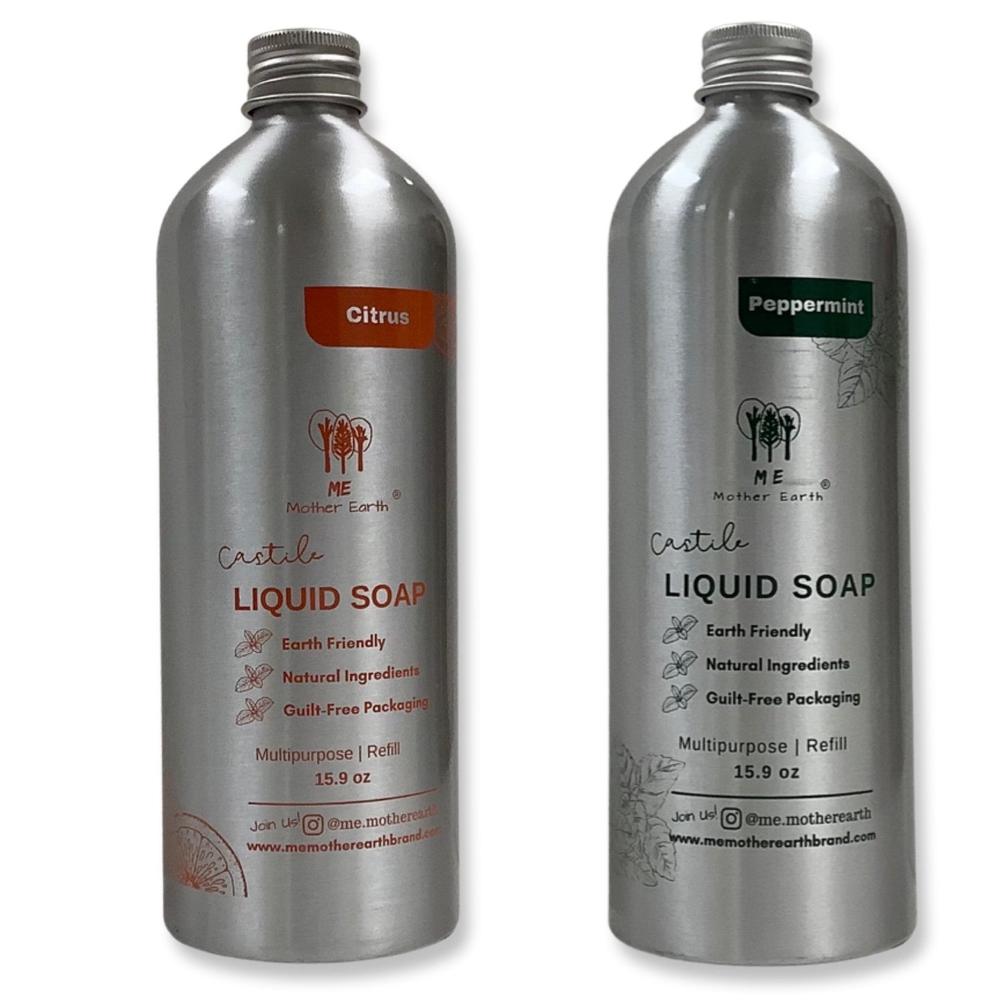 Castile Liquid Soap- ME Mother Earth