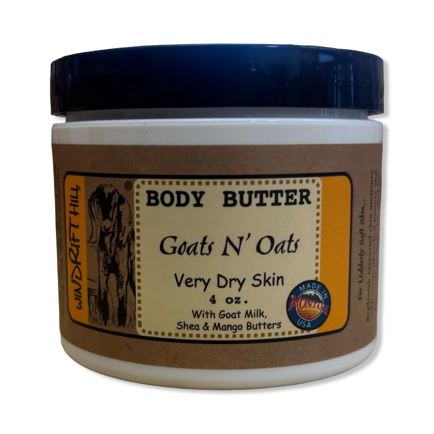 Goat Milk Body Butter - Windrift Hill