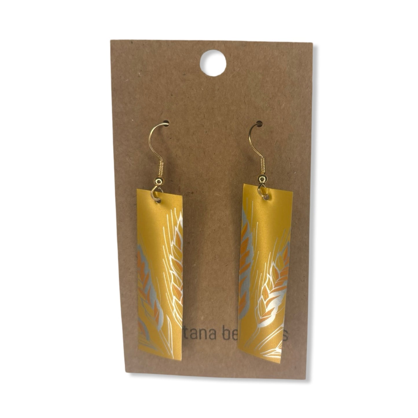 Upcycled Earrings - Beerings - Montana Beerings