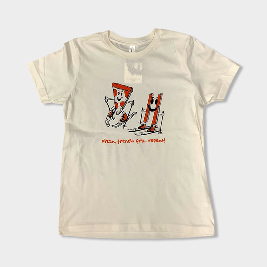 Pizza French Fry Youth T-Shirt - Intrigue Ink