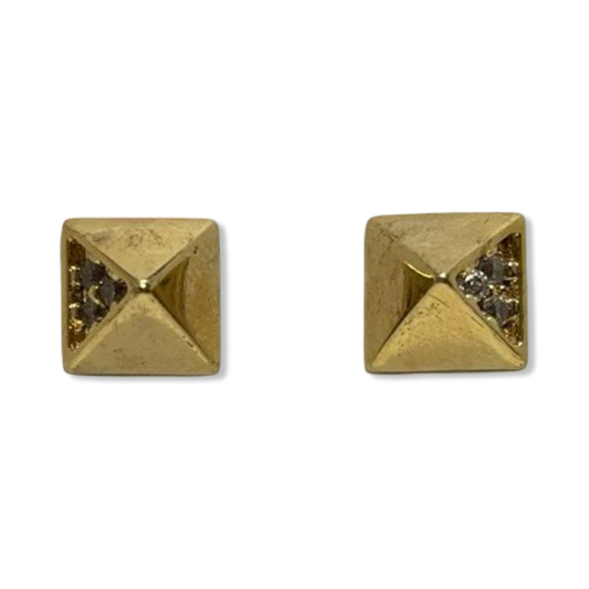 Pyramid Studs - Clovis Jewelry