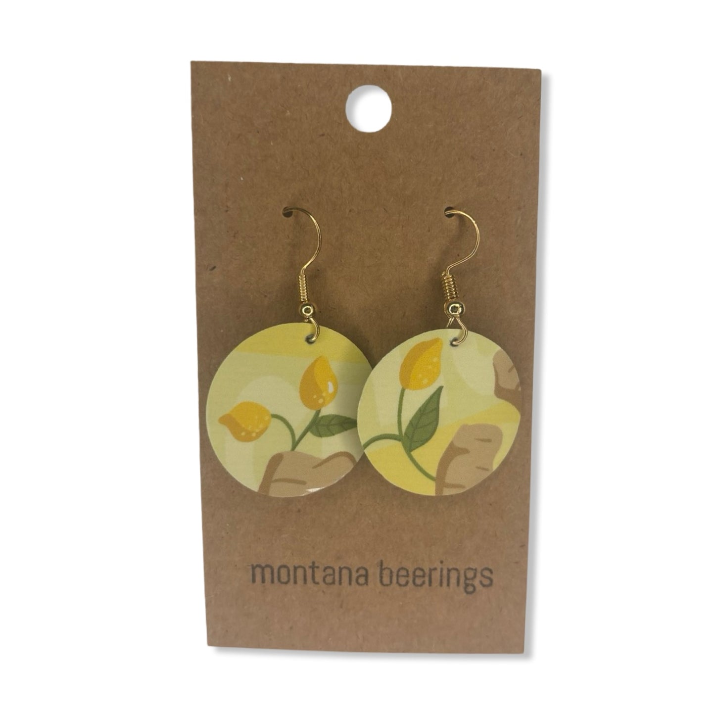 Upcycled Earrings - Beerings - Montana Beerings