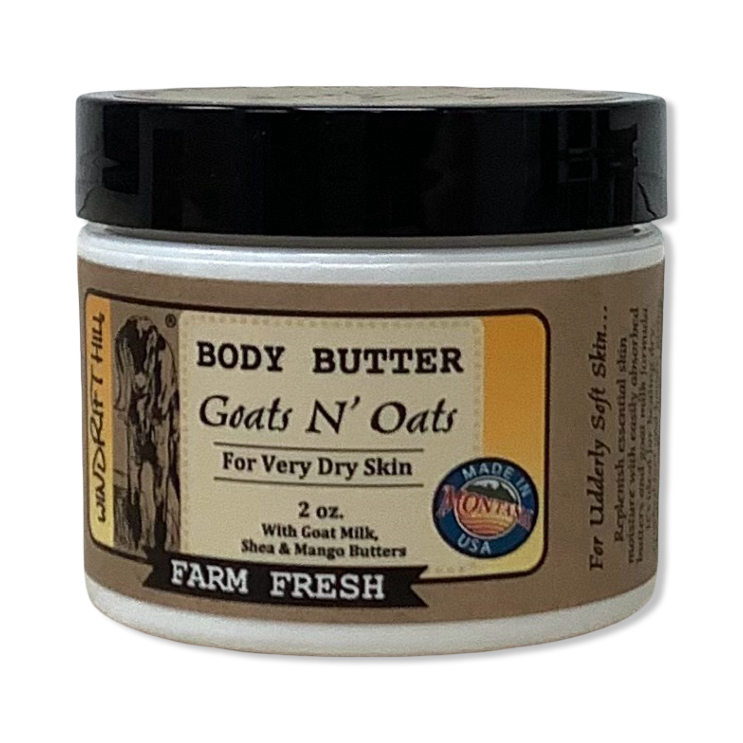 Goat Milk Body Butter - Windrift Hill