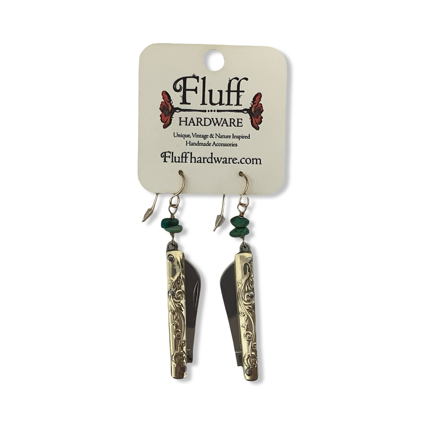 Pocket Knife Earrings - Fluff Hardware