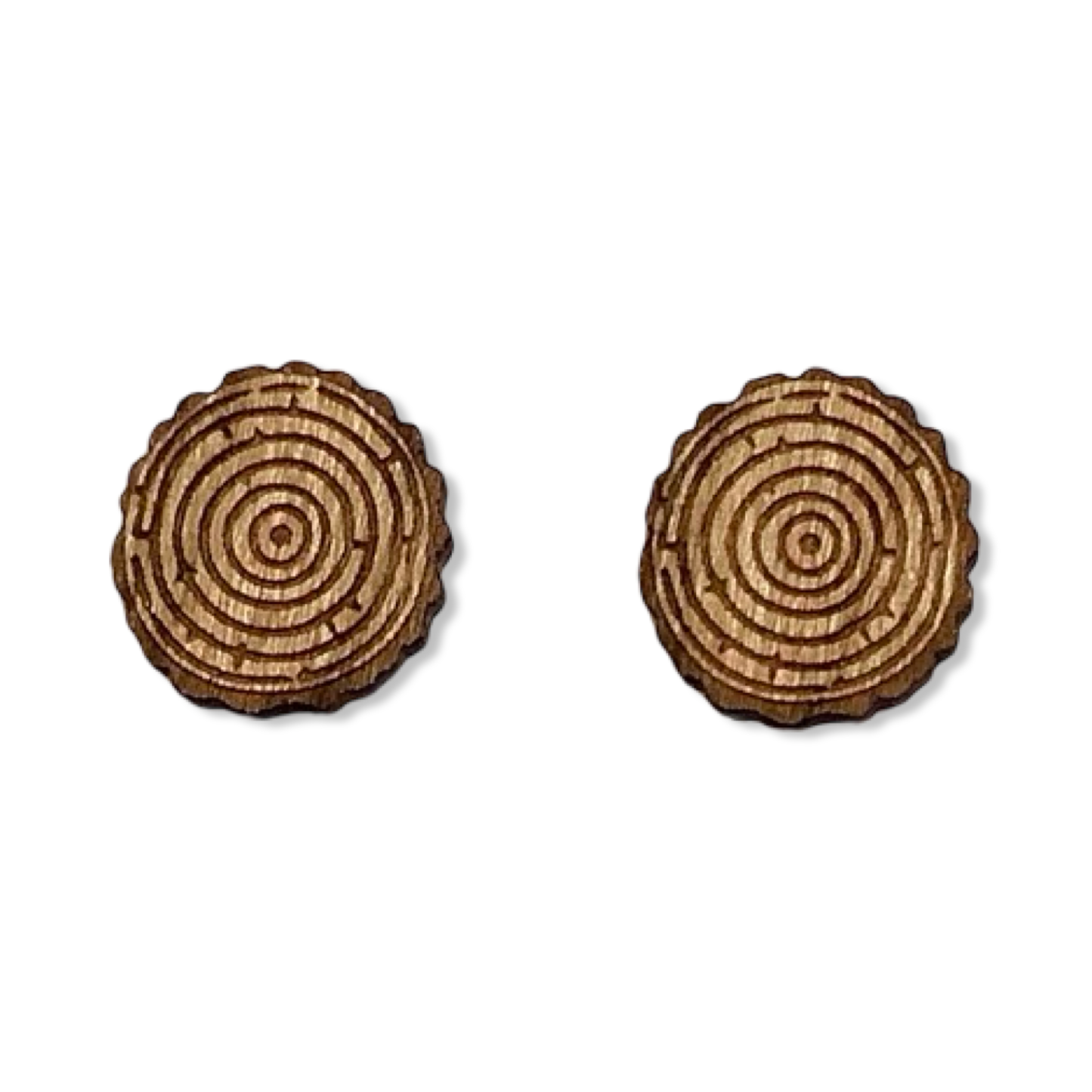 Stud Earrings - Lanz Co Woodworking